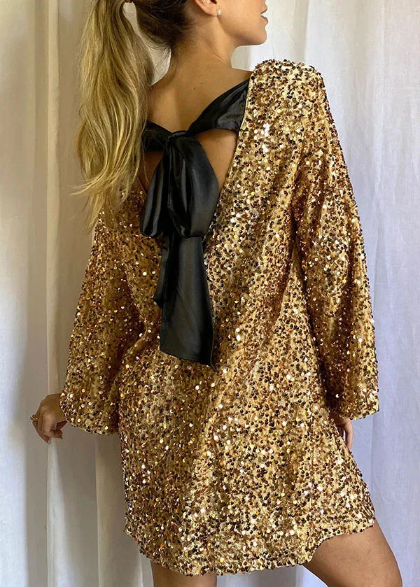 Elsa | Elegant Glitter Dress