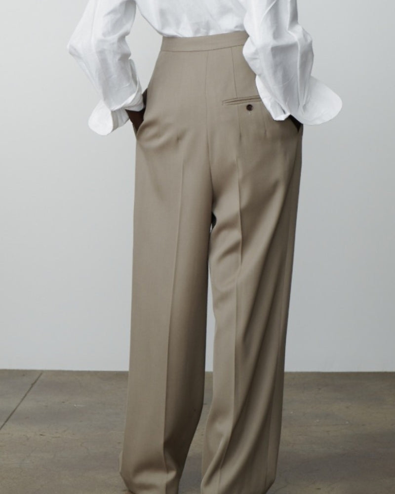 Woolen Oversized Ladies Trousers