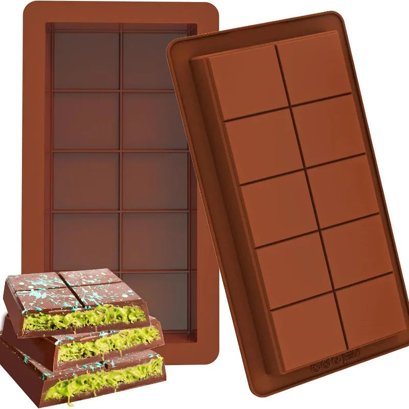 Luxury Dubai Chocolate Bar Mold + FREE RECIPE BOOK
