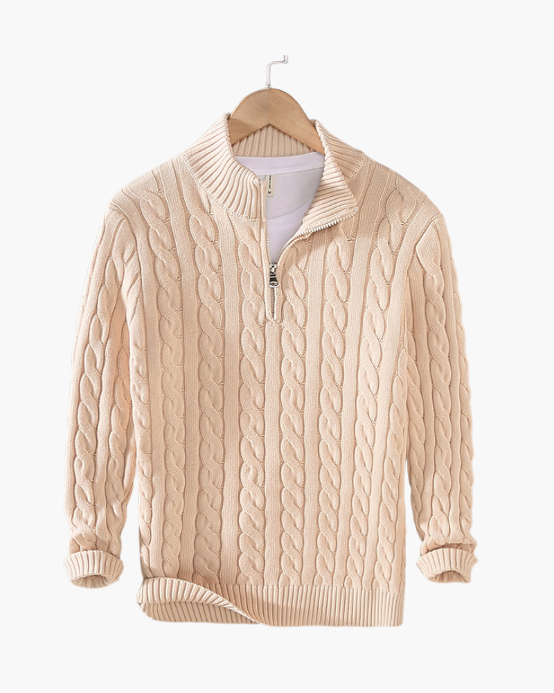Windsor Half Zip Sweater
