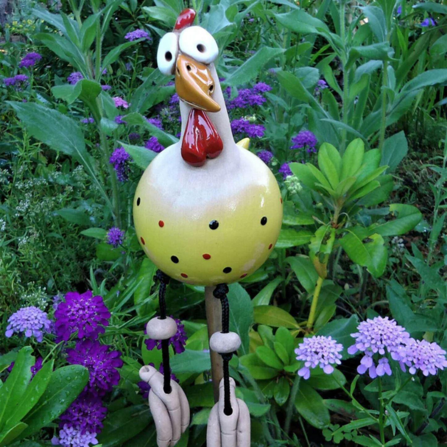 Happy Garden Chickens | Brighten Up your Garden!