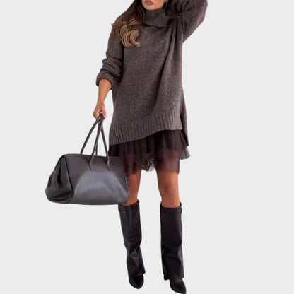 Nora | Oversized Knit Sweater Dress