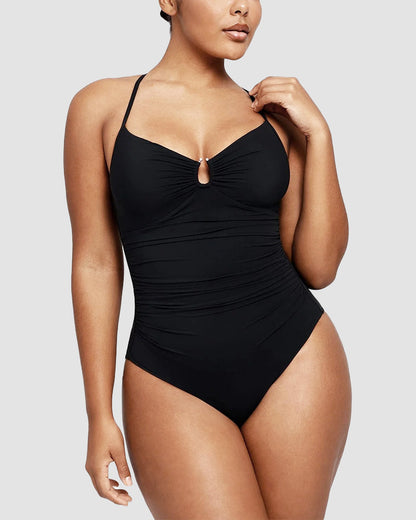 Shaping Swimsuit – Elegant Shaping with Cut-Out Detail