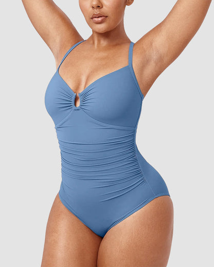 Shaping Swimsuit – Elegant Shaping with Cut-Out Detail