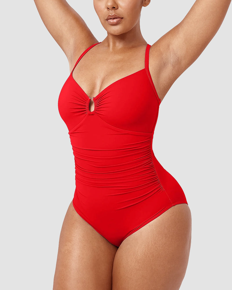 Shaping Swimsuit – Elegant Shaping with Cut-Out Detail