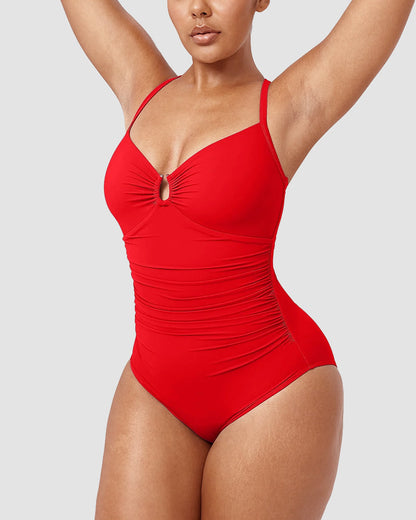 Shaping Swimsuit – Elegant Shaping with Cut-Out Detail