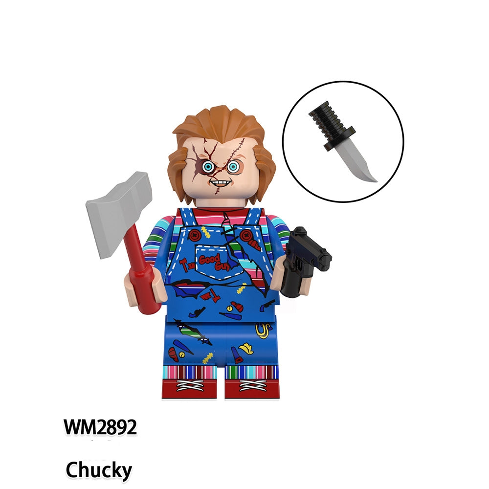 2025 New Horror Movie Figure Building Blocks