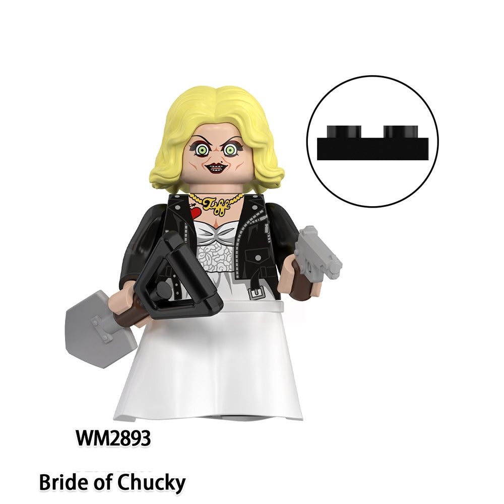 2025 New Horror Movie Figure Building Blocks