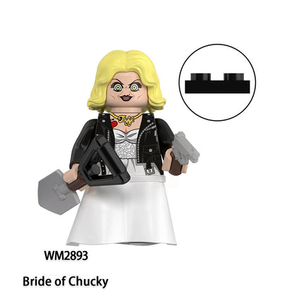 2025 New Horror Movie Figure Building Blocks