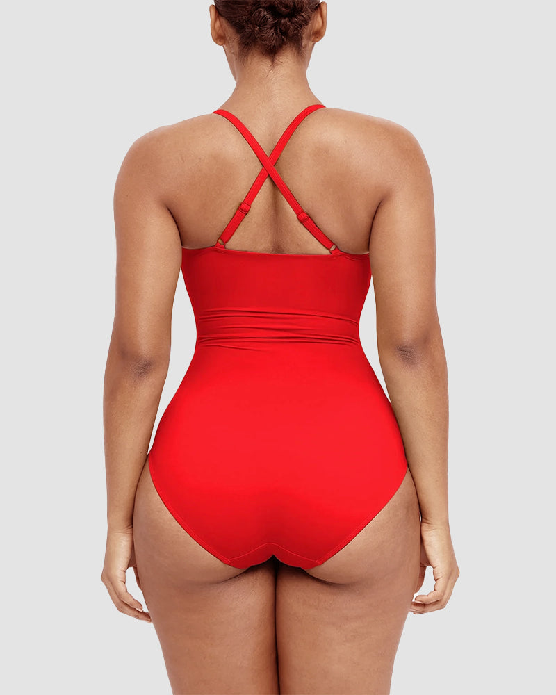Shaping Swimsuit – Elegant Shaping with Cut-Out Detail