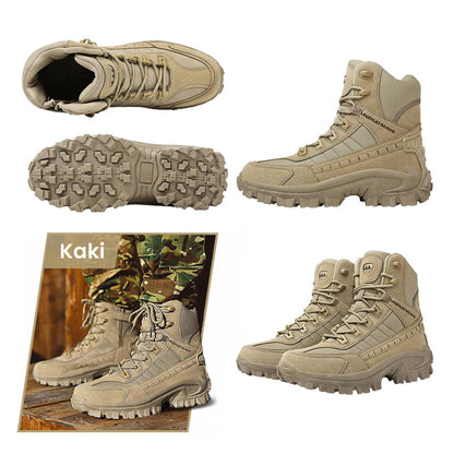 Free Shipping🎁Men's Waterproof Anti-Puncture Work Combat Boots (Durability Enhancement)