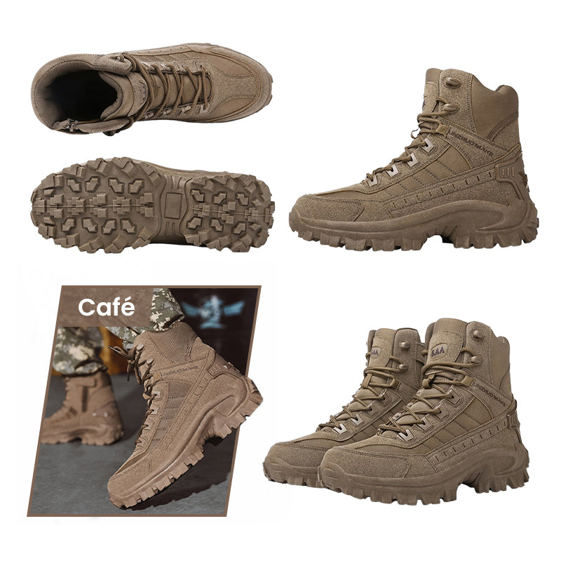 Free Shipping🎁Men's Waterproof Anti-Puncture Work Combat Boots (Durability Enhancement)