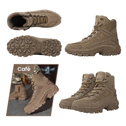 Free Shipping🎁Men's Waterproof Anti-Puncture Work Combat Boots (Durability Enhancement)