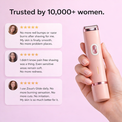 Zoua Glide | Gentle on Skin. Tough on Hair.