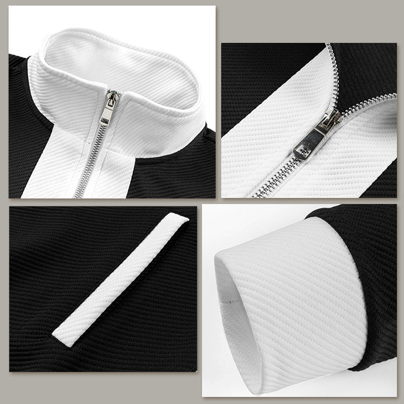 Casual 2 Piece Contrast Sport Jogging Tracksuits Set (50% off)🔥Free UK Shipping