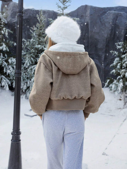 Amara Hooded Vest Jacket