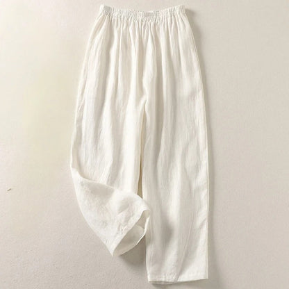Lina Linen Pants | Airy, Natural and Stylish