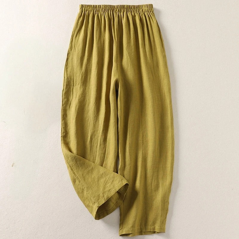 Lina Linen Pants | Airy, Natural and Stylish