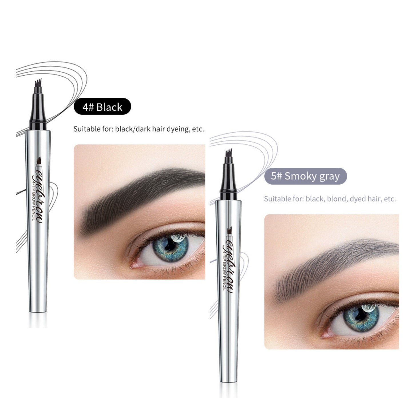 3D Microblading Eyebrow Pen + Magnetic Lashes Beauty Bundle