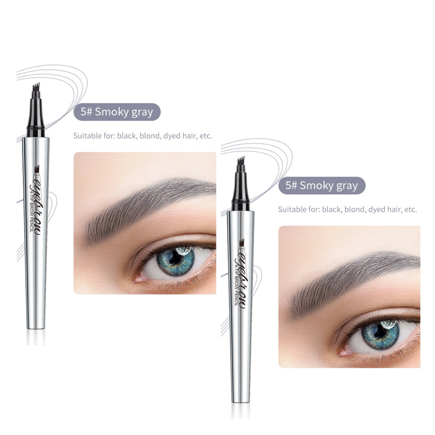 3D Microblading Eyebrow Pen + Magnetic Lashes Beauty Bundle