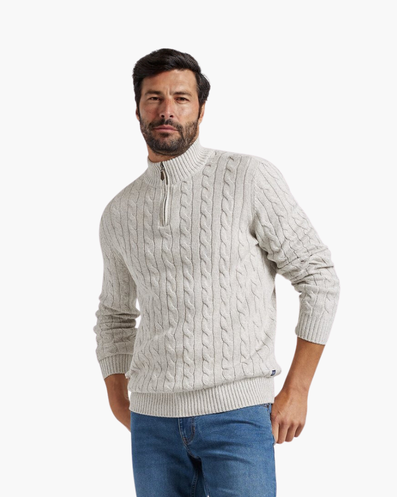 Windsor Half Zip Sweater