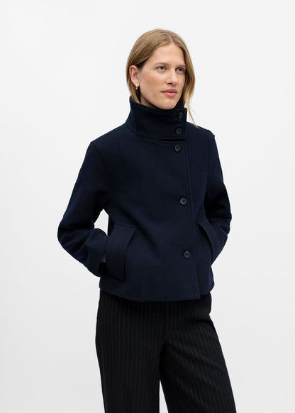 Clarissa Wool Coat High Neck