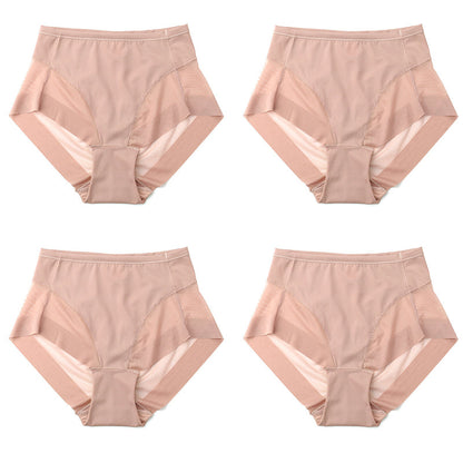 💞High Waist Ice Silk Seamless Shaping Panties👙