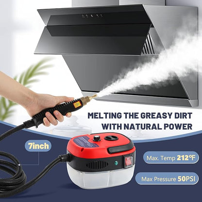 🔥🔥🔥2500W Handheld High Temperature Pressurized Steam Cleaner