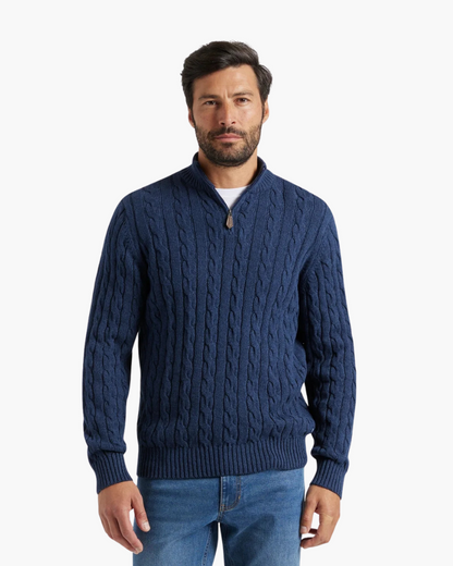 Windsor Half Zip Sweater