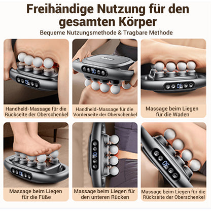 16-Drive 8-Head Massage Tool Set