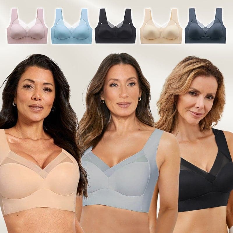 Sexy Breathable Gathering Bra [1+1 Free]
