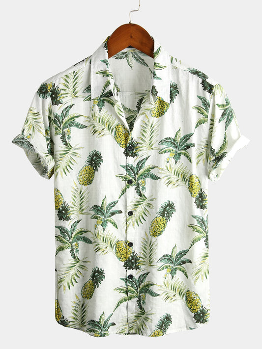Men's Pineapple Beach Shirt