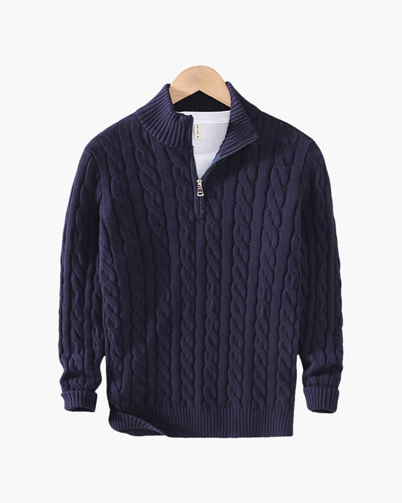 Windsor Half Zip Sweater
