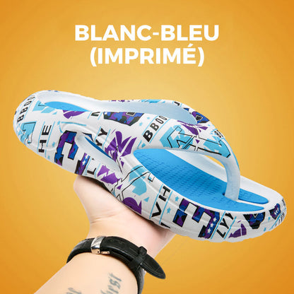 Comfortable Summer Flip Flops with Thick Soles