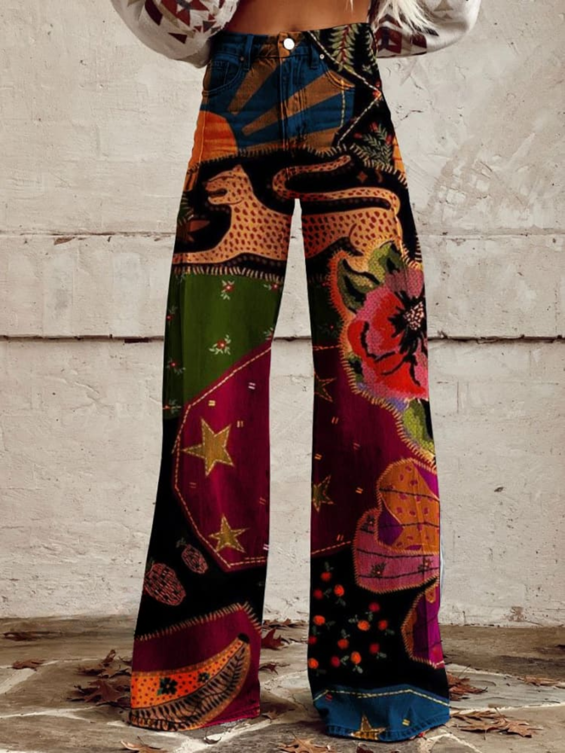 LÉNA | Elegant and Comfortable Trousers in Boho Vintage Style