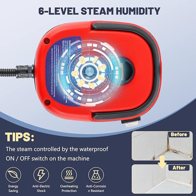 🔥🔥🔥2500W Handheld High Temperature Pressurized Steam Cleaner