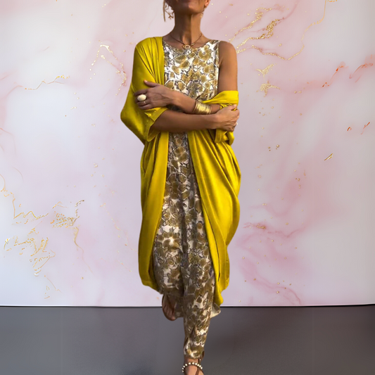 Melanie™ | Elegant dress with vest