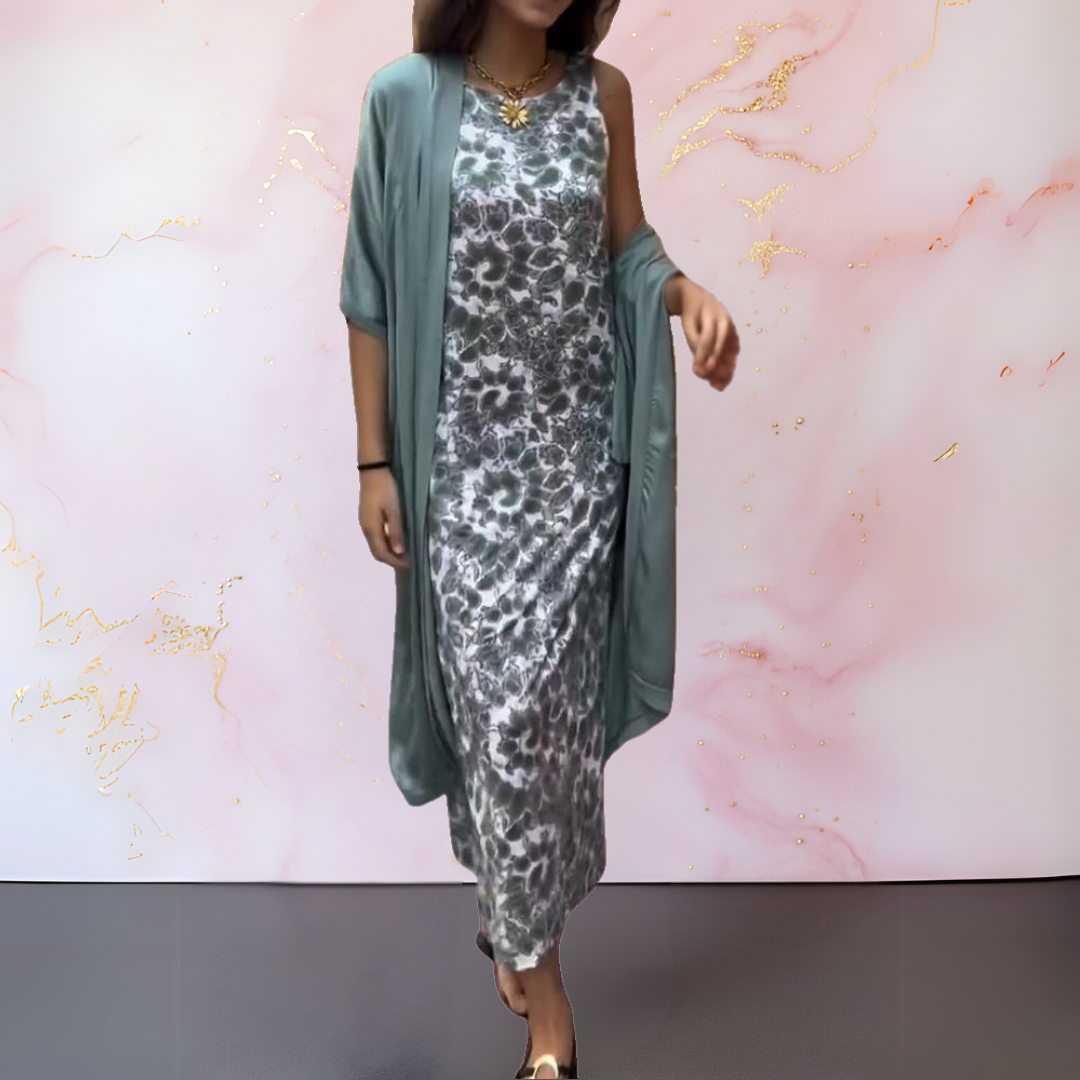 Melanie™ | Elegant dress with vest