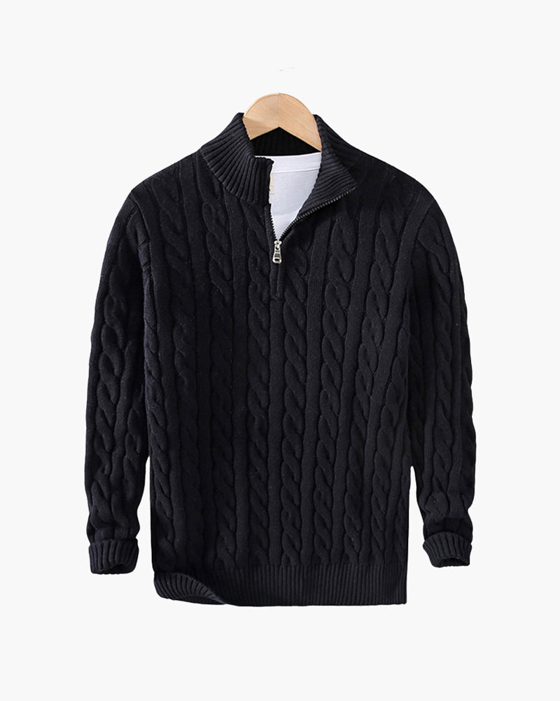 Windsor Half Zip Sweater