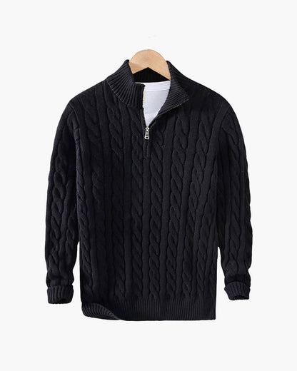 Windsor Half Zip Sweater