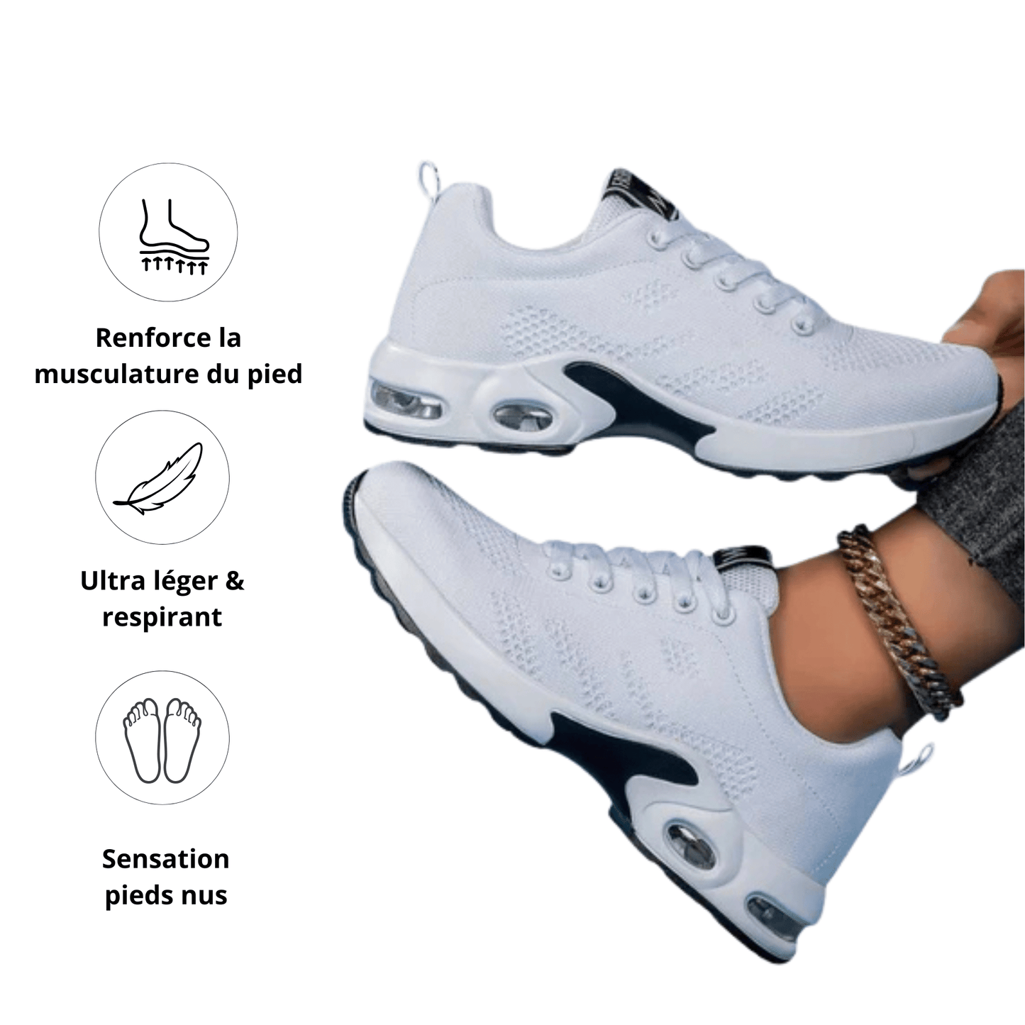 PosturFlex Sneakers - Optimal support, total comfort