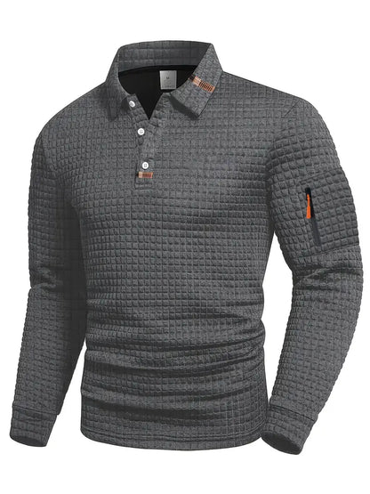 Bruno | Premium Textured Polo Shirt