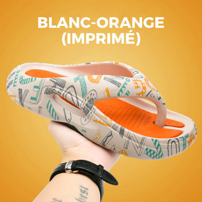 Comfortable Summer Flip Flops with Thick Soles