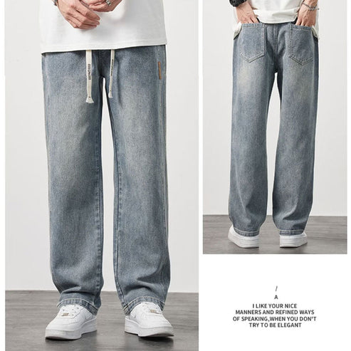 🎉New product💐 Men's Loose Straight Jeans