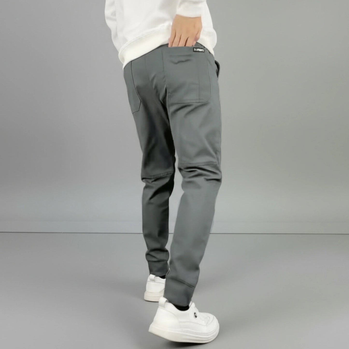 Noah | Slim Stretch Cargo Joggers