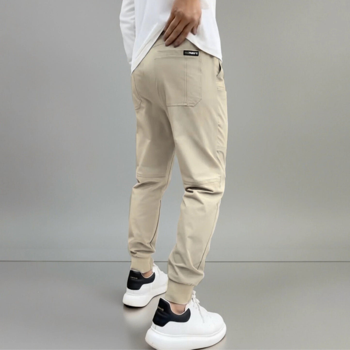 Noah | Slim Stretch Cargo Joggers
