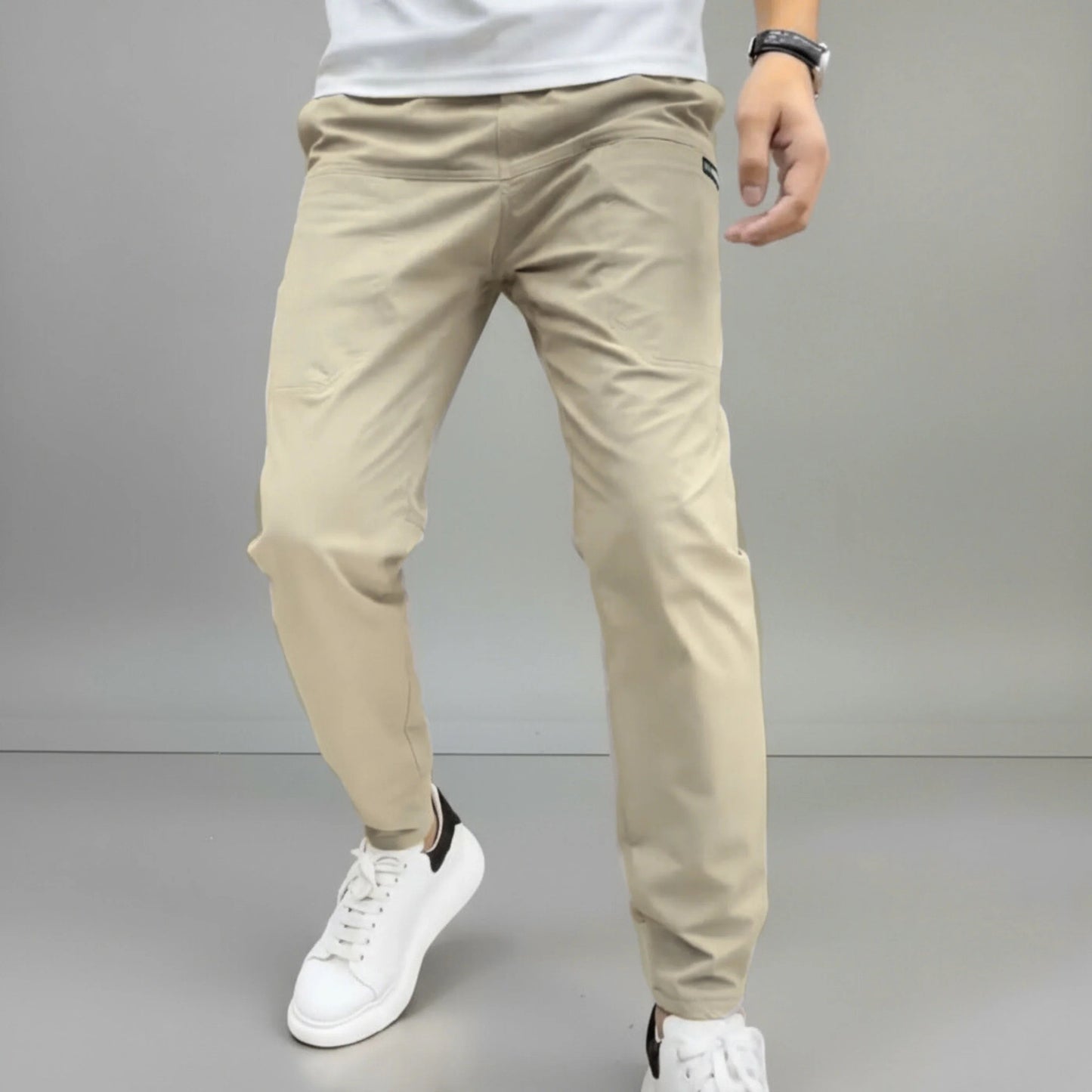 Noah | Slim Stretch Cargo Joggers