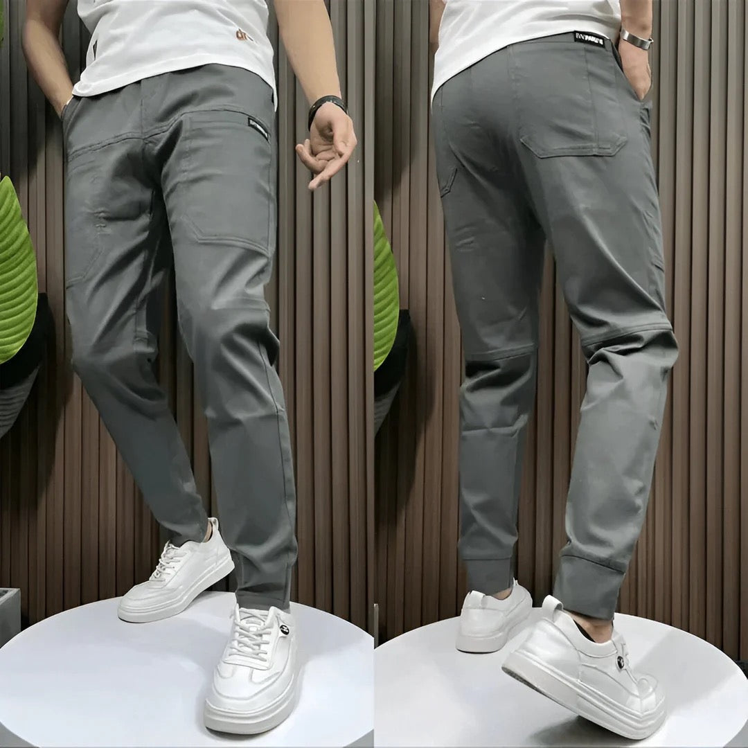 Noah | Slim Stretch Cargo Joggers