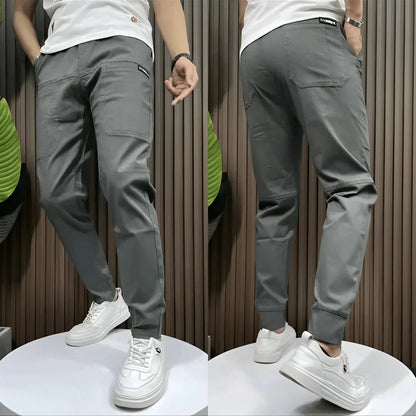 Noah | Slim Stretch Cargo Joggers