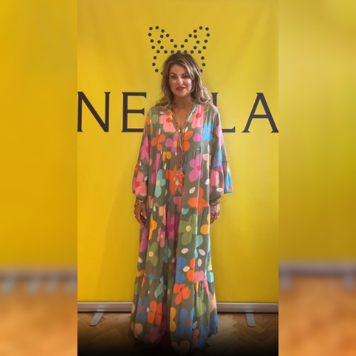 Luna™ - Elegant floral dress